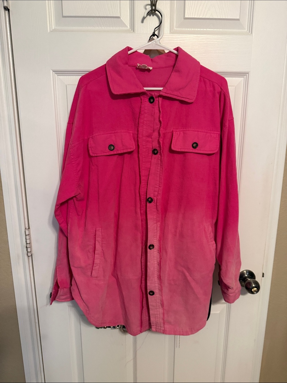 Women’s Pink Ombre Button-Up Shackit.
